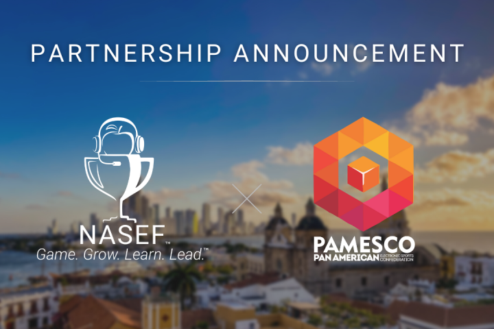 Alliance between NASEF (Network of Academic and Scholastic Esports Federations) and PAMESCO